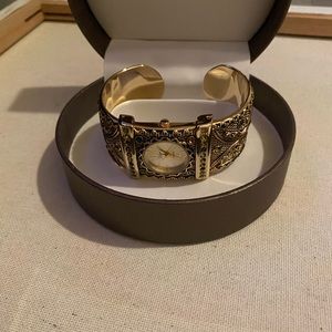 Vivian gold cuff watch